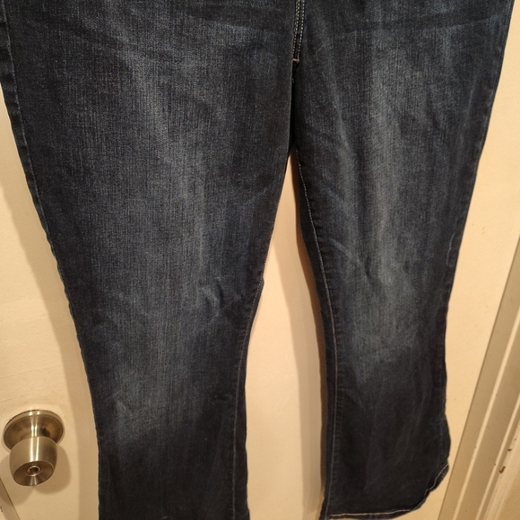 Lucky Brand Women's High Rise Stevie Flare Dark Wash Jeans 16/32 Western Rodeo - Picture 5 of 9